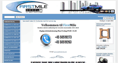 Desktop Screenshot of firstmile.dk